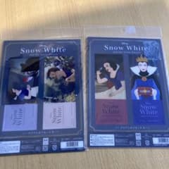 【未開封】白雪姫/Snow White クリアしおりセット　ヴィランズ/クイーン