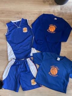 PARK-HOOP バスケットボール ユニフォーム 4点セット 140センチのサムネイル