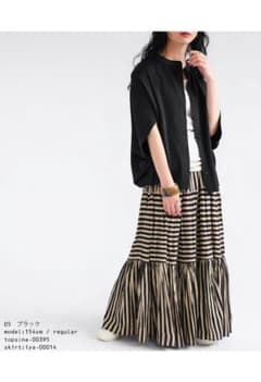 ★値下げ antiquaシャツ スタンドカラーブラック Regular（S~L）