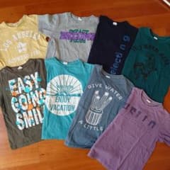 デビロックの半袖Tシャツ8枚セット、サイズ全て140です。のサムネイル
