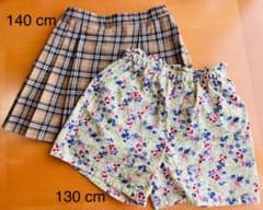 キッズ ハーフパンツ 2点セット 130cm 140cm＋シャツ(無料)のサムネイル