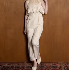 サロペット・オーバーオール・オールインワン euw / balloon camisole overalls / ivory euw balloon camisole overalls / ivory - メルカリ