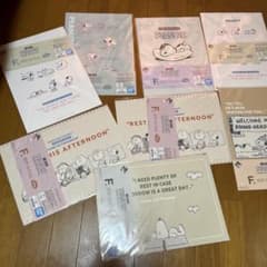 PEANUTS 포스터 컬렉션 신품 미개봉 8장 세트