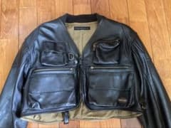ハロルズギア ベリーショート レザージャケット - メルカリ