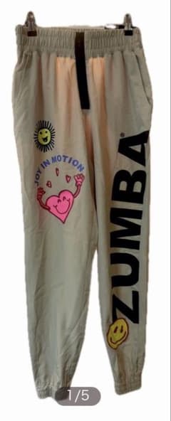 ZUMBA プリント入り ジョガーパンツ ベージュのサムネイル