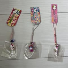 ご当地　キティ ストラップ　根付けのサムネイル
