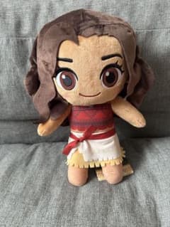 ディズニー実写映画　モアナと伝説の海　Lぬいぐるみ　モアナ