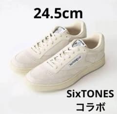 新品未使用】24.5cm SixTONES×Reebok ClubC85 白色 - メルカリ