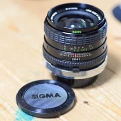 ジャンク品：SIGMA mini-WIDE 28mm f2.8 FDマウントのサムネイル
