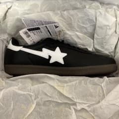 adidas Samba BAPE ブラック/ホワイト 29.0cm - メルカリ