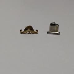 ピアス 髭 帽子セットのサムネイル