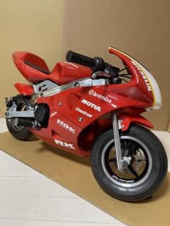 美品】ポケバイ 中華製 49cc 混合ガソリン仕様 赤 - メルカリ