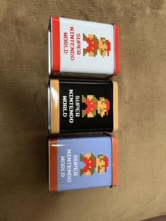 USJマリオブラザーズお菓子の空き缶のサムネイル