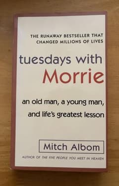 洋書 Tuesdays with Morrie Mitch Albomのサムネイル