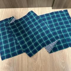 ミキハウス　授乳ケープ チェック柄のサムネイル