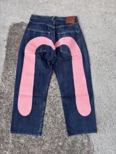 EVISU 大黒 lot2001 No.2 ピンク W32×L35 - メルカリ
