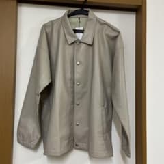 【値下げ交渉可】NO ID. フェイクレザージャケット ベージュ【美品】のサムネイル