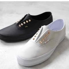 VANS スリッポン レザー スニーカーのサムネイル