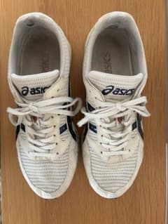 ASICS 陸上競技用シューズ ホワイト/ネイビー 24.5cmのサムネイル