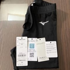ミズノ　サッカー用アンダーウェア　160cm 黒のサムネイル