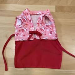 ペット服 犬 猫 袴 女の子 ペット和服のサムネイル