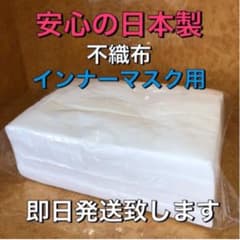 不織布　インナーマスクシート　100枚　取り替えシートのサムネイル