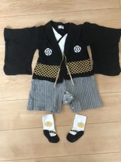 袴ロンパース 男の子　子どもの日　初節句　70のサムネイル