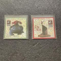 ポケモン×工芸展 フシギバナ ホウオウ シール ステッカー 2枚セット