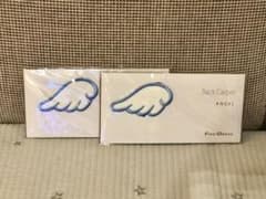 【白ちゃん様専用】2枚セット　ファーストドレス　汗取りパット　天使の羽のサムネイル