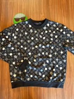 LOUIS VUITTON×草間彌生 ルイヴィトンメンズトレーナースウェットXL LOUIS VUITTON×草間彌生 ルイヴィトンメンズトレーナースウェットXL