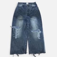 ワイド ダメージデニムパンツ Y2Kのサムネイル