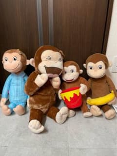 おさるのジョージ　4点セットのサムネイル