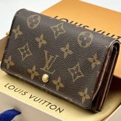ルイヴィトン ポルト モネ ビエ トレゾール 折り財布 M61730 - メルカリ