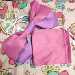 ピンク&パープル 帯のサムネイル