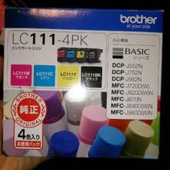 brotherインクカートリッジ4PKのサムネイル