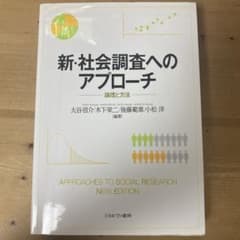 新・社会調査へのアプローチ 論理と方法のサムネイル