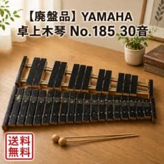 廃盤品】YAMAHA 卓上木琴 No.185 30音 楽器 ヤマハ 木琴 - メルカリ