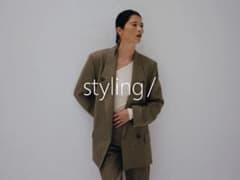 MILLER×styling/ ワンショルダーボディスーツ ホワイトのサムネイル
