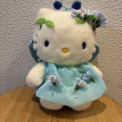 ハローキティ　妖精　ぬいぐるみ　レトロ　マスコット レトロ ハローキティ キティちゃん フェアリー フラワー 妖精