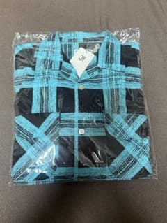 新品FJ ORIGINAL プリントネルシャツ SAX - メルカリ