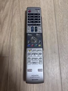 SHARP AQUOS HI-VISION RECORDERテレビ用リモコンのサムネイル