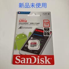 【新品未使用】128GB サンディスク マイクロSDカードのサムネイル