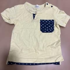 Combi mini ドット柄ポケットTシャツ 95のサムネイル