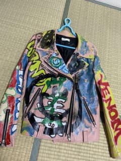ペイント　ライダースジャケットのサムネイル