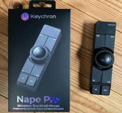 Keychron Nape Pro ワイヤレス トラックボール 本体 ブラック Keychron Nape Pro ワイヤレス トラックボール 本体 黒 - メルカリ