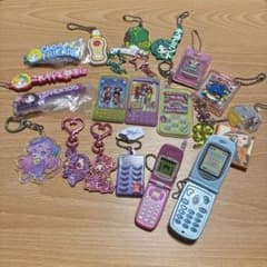 平成レトロ ガラケー風キーホルダー 豪華まとめ売りのサムネイル