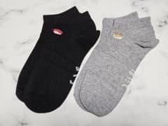 【23～25cm】つぶらな瞳のお寿司 まぐろ ほたて ソックス おまけ付き！のサムネイル