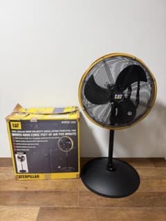 ほぼ未使用　CAT キャタピラー 工場扇 20in 扇風機 HVOSF-20S CATERPILLAR スタンド式エアーサーキュレーター HVOSF-20S - メルカリ