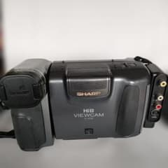SHARP VIEWCAM Hi8ビデオカメラVL-HL55ジャンク品付属品付き