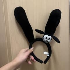 オズワルド　耳付きカチューシャ 黒のサムネイル